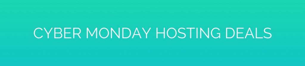 Cyber Monday Hosting Deals